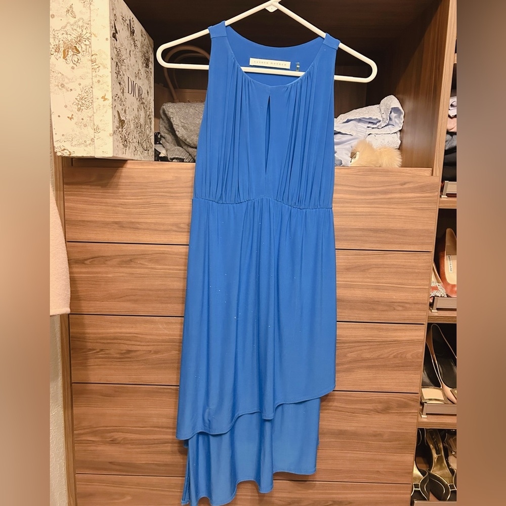 Susana Monaco Royal Blue Sleeveless cocktail Dress in 2